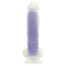 Evolved Luminous Glow-In-The-Dark Realistic Purple Dildo