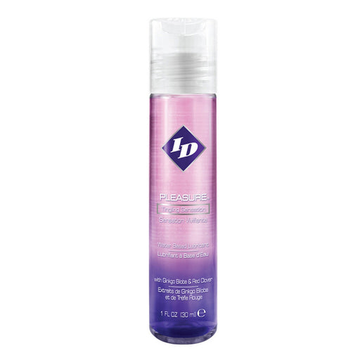 ID Pleasure Water-Based Cooling Tingling Lube 1 oz 30 ml Bottle