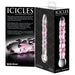 Icicles No. 07 Bumpy Glass Dildo - Box Open