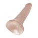 King Cock 5 Inch Cock Small Realistic Suction Cup Dildo - Tan