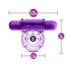 Blush BL-77901 Play With Me Couples Play Vibrating Cock Ring Purple Measurements