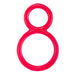 Screaming O OFY-R-101 Ofinity Double Cock Ring Red