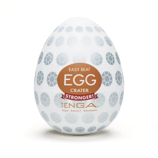 Tenga Egg Hard Boiled Disposable Male Masturbator - Crater