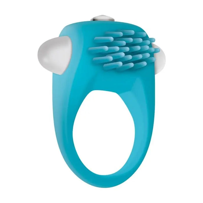 Zero Tolerance Teal Tickler Vibrating Cock Ring ZE-CR-3282-2