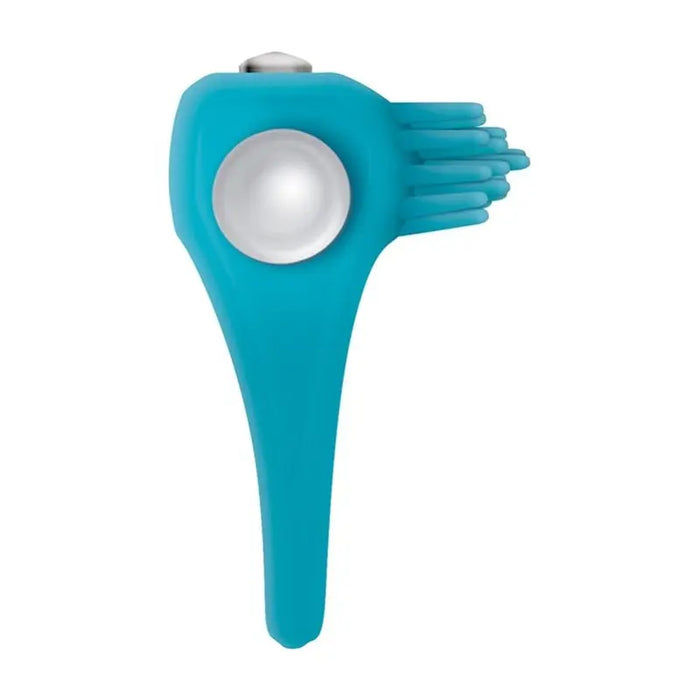 Zero Tolerance Teal Tickler Vibrating Cock Ring ZE-CR-3282-2