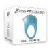 Zero Tolerance Teal Tickler Vibrating Cock Ring ZE-CR-3282-2 Package